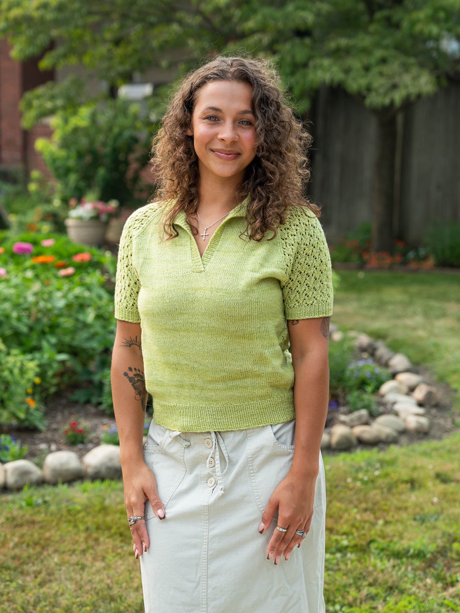 Parakeet <br/><small>sweater knitting pattern</small>