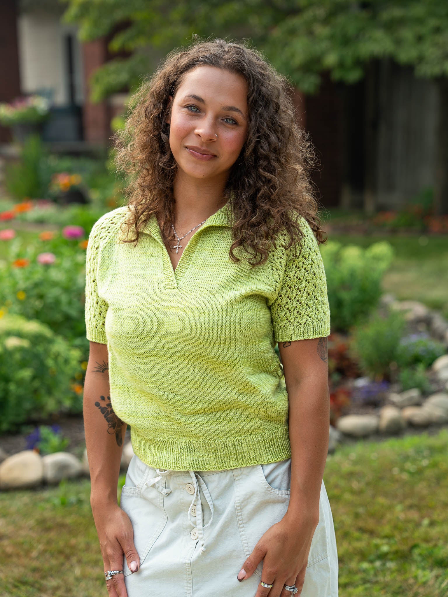 Parakeet <br/><small>sweater knitting pattern</small>