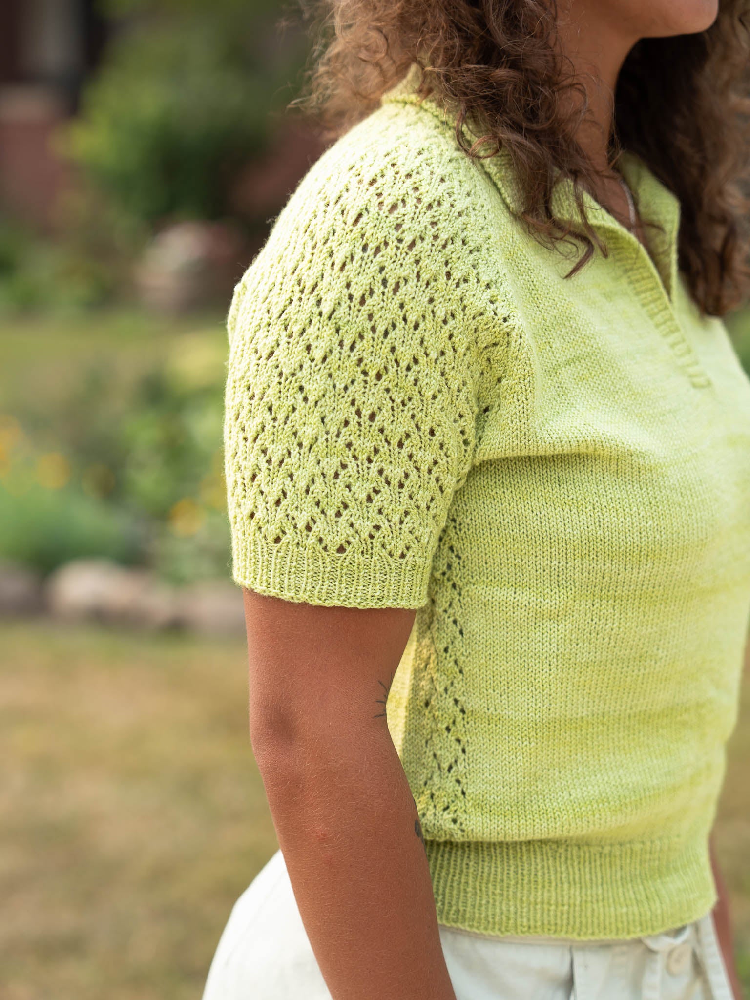 Parakeet <br/><small>sweater knitting pattern</small>