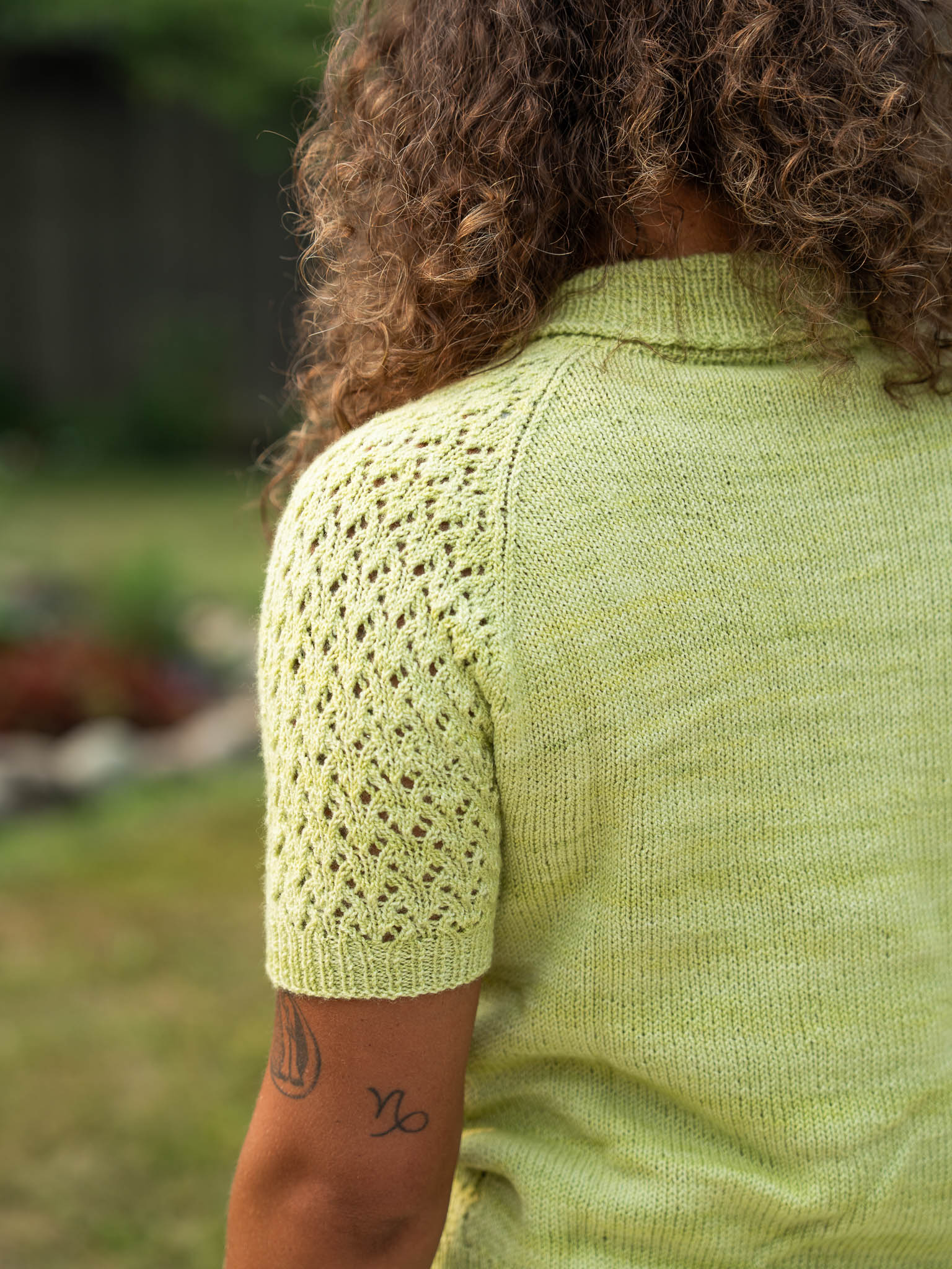 Parakeet <br/><small>sweater knitting pattern</small>