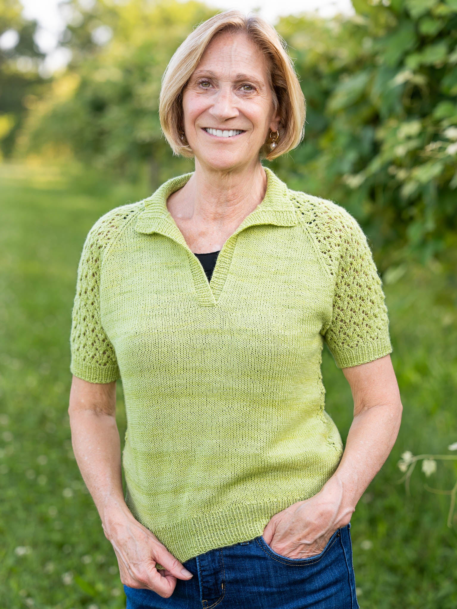 Parakeet <br/><small>sweater knitting pattern</small>