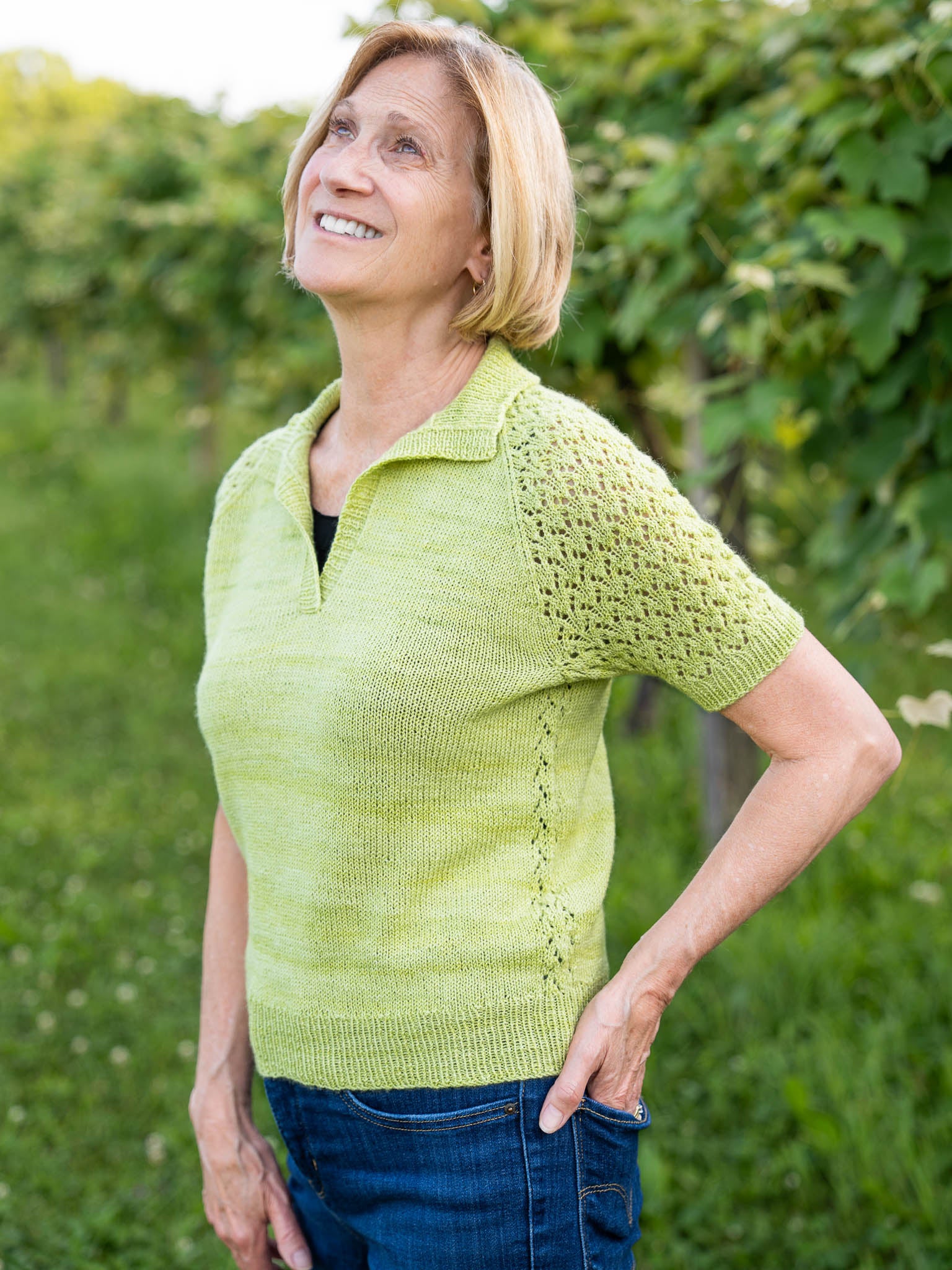 Parakeet <br/><small>sweater knitting pattern</small>