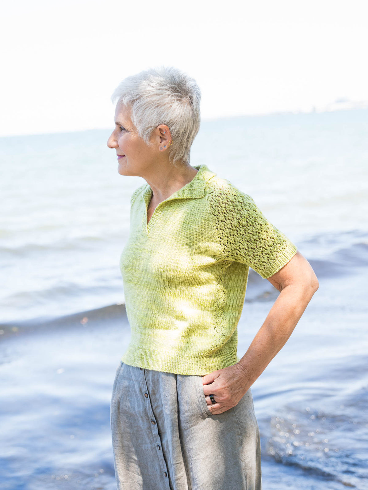 Parakeet <br/><small>sweater knitting pattern</small>