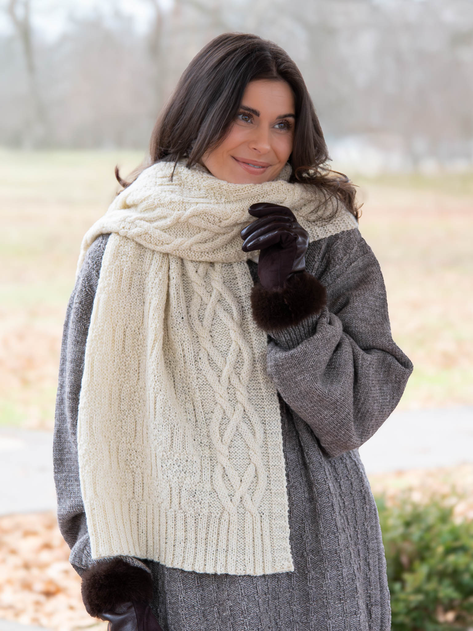 Quay Street <br/><small>wrap or blanket knitting pattern</small>