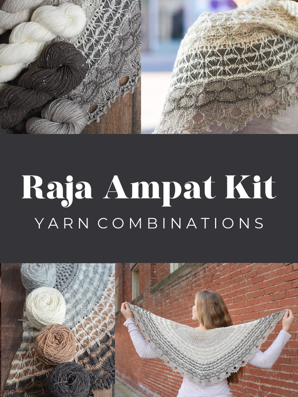 Raja Ampat Kit <br><small>yarn & knitting pattern kit</small>