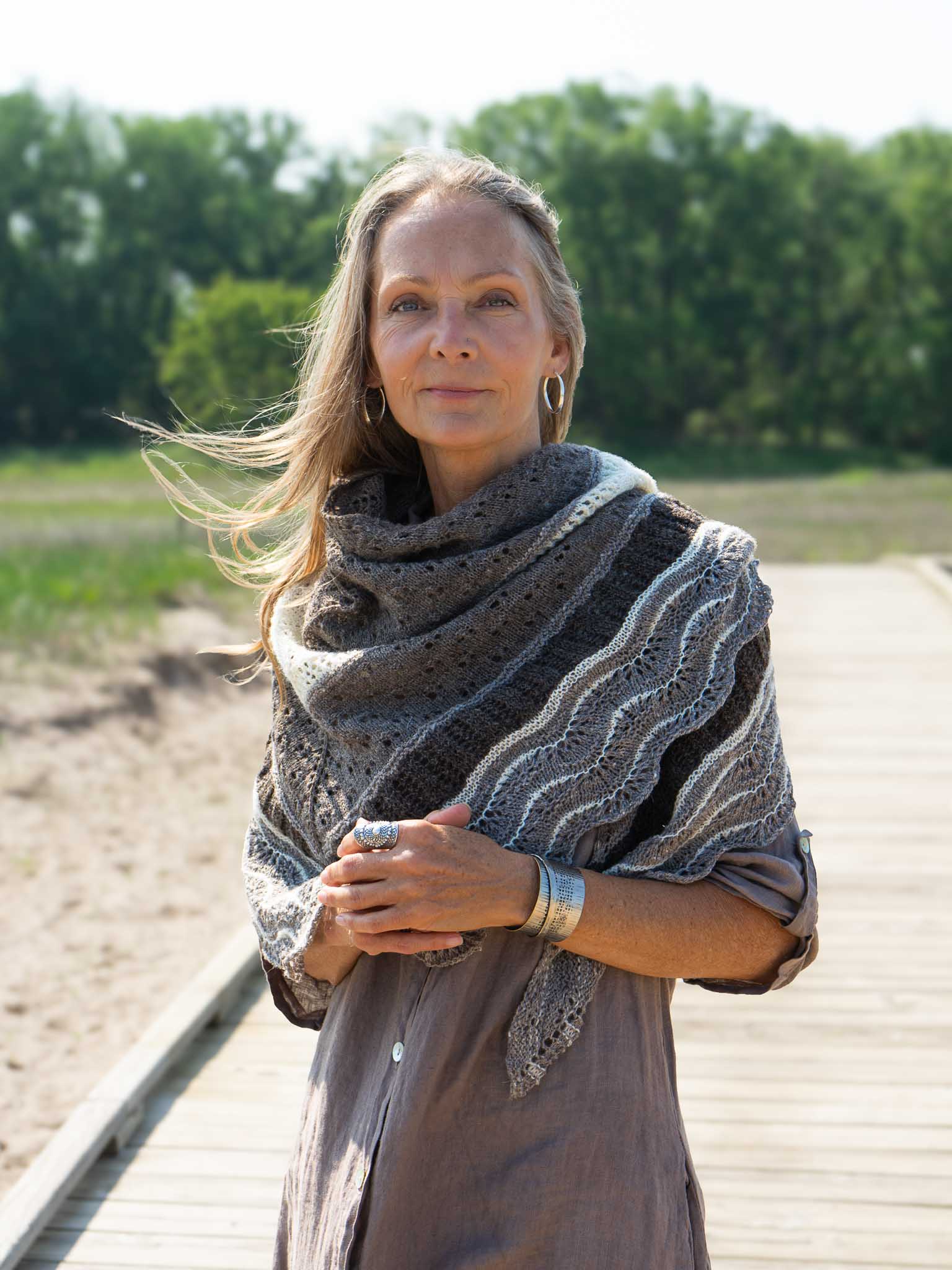 Bellwether Solstice Hap <br/><small>shawl knitting pattern</small>