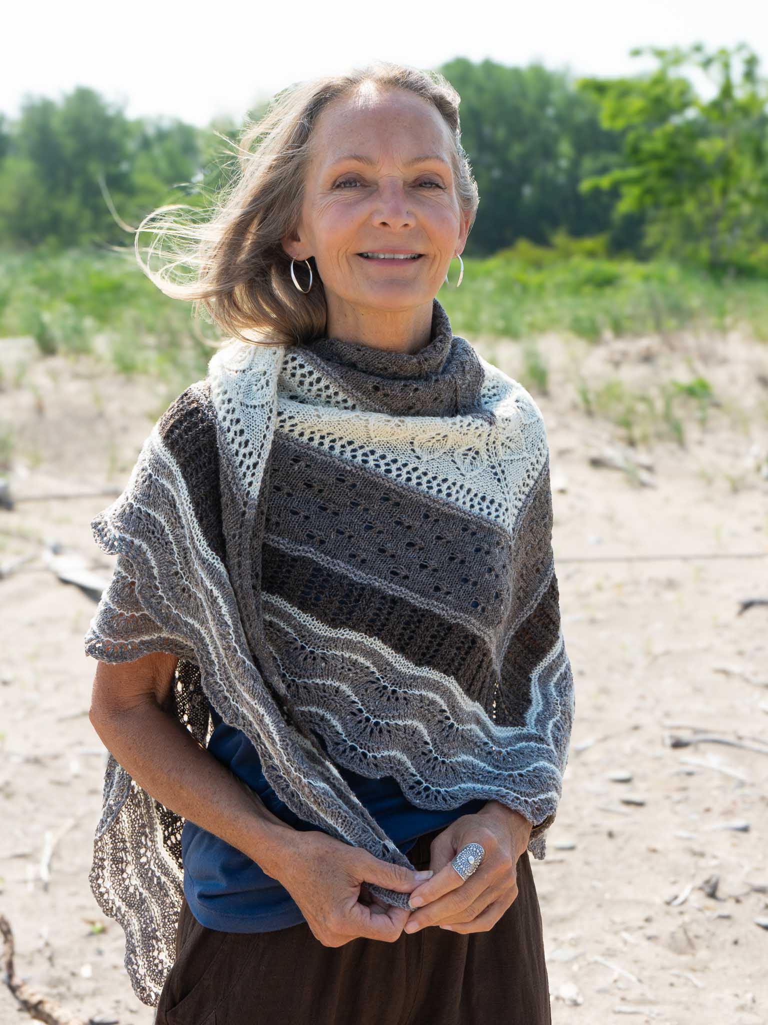 Bellwether Solstice Hap <br/><small>shawl knitting pattern</small>