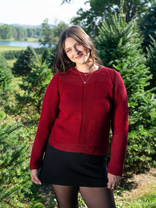 Rough Edges Pullover by Anne Hanson <br/><small>Featured Festivus Pattern</small>