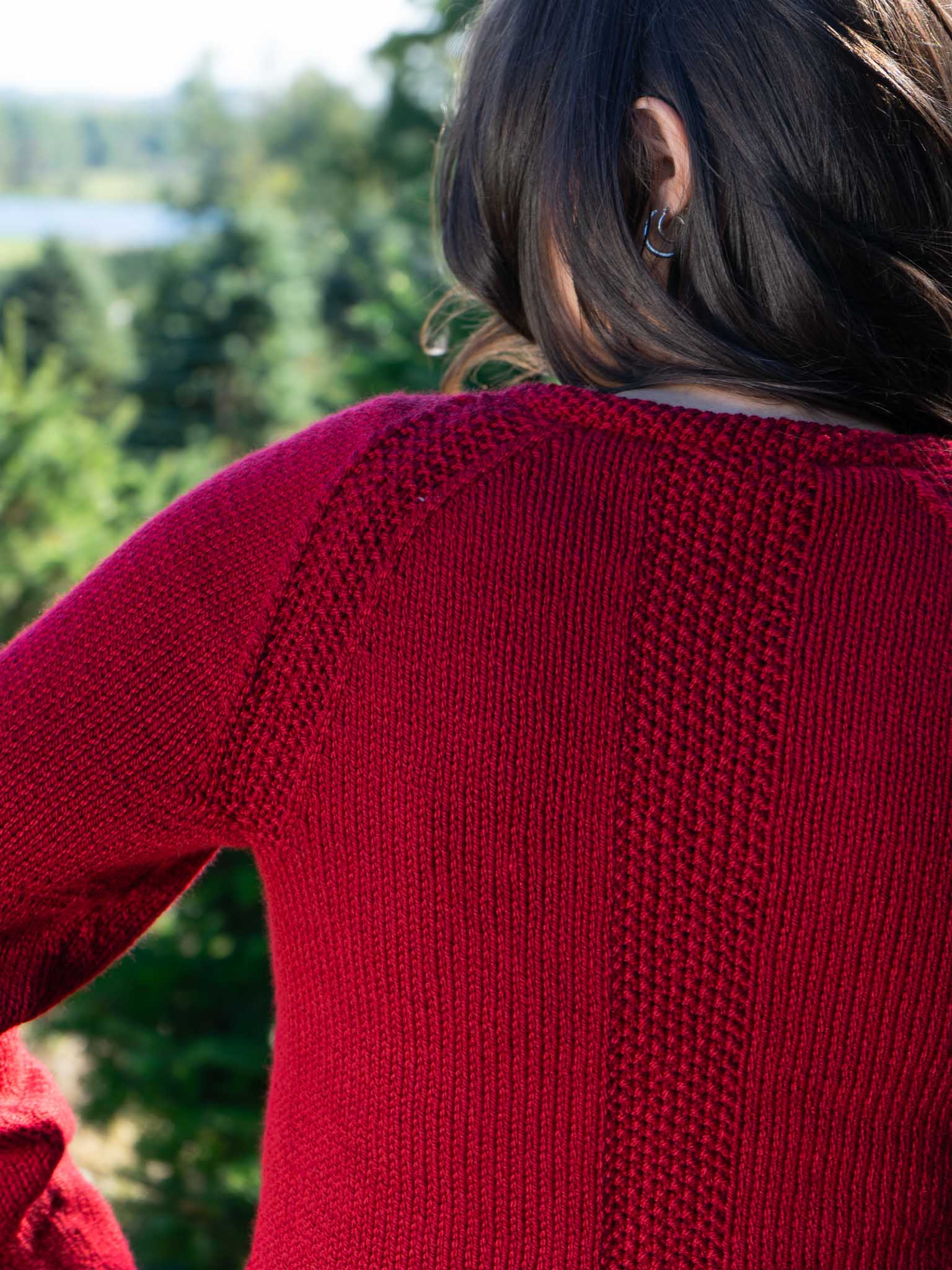 Rough Edges Pullover by Anne Hanson <br/><small>Featured Festivus Pattern</small>