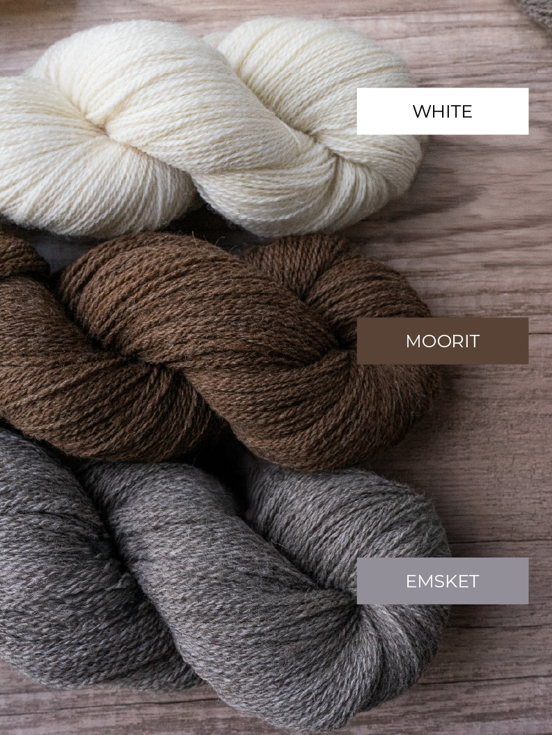 Shetlandia Fingering <br><small>100% british shetland wool</small>