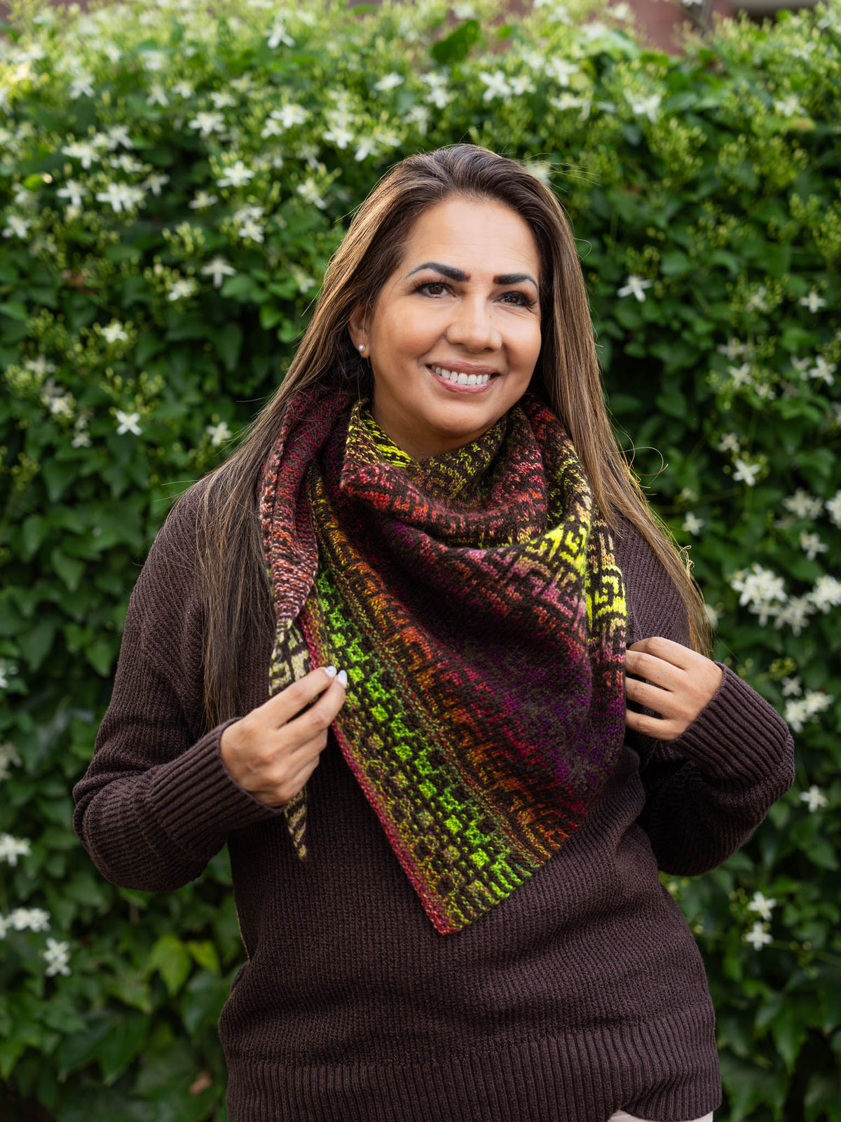 Scribble Shawl<br/><small>shawl knitting pattern</small>