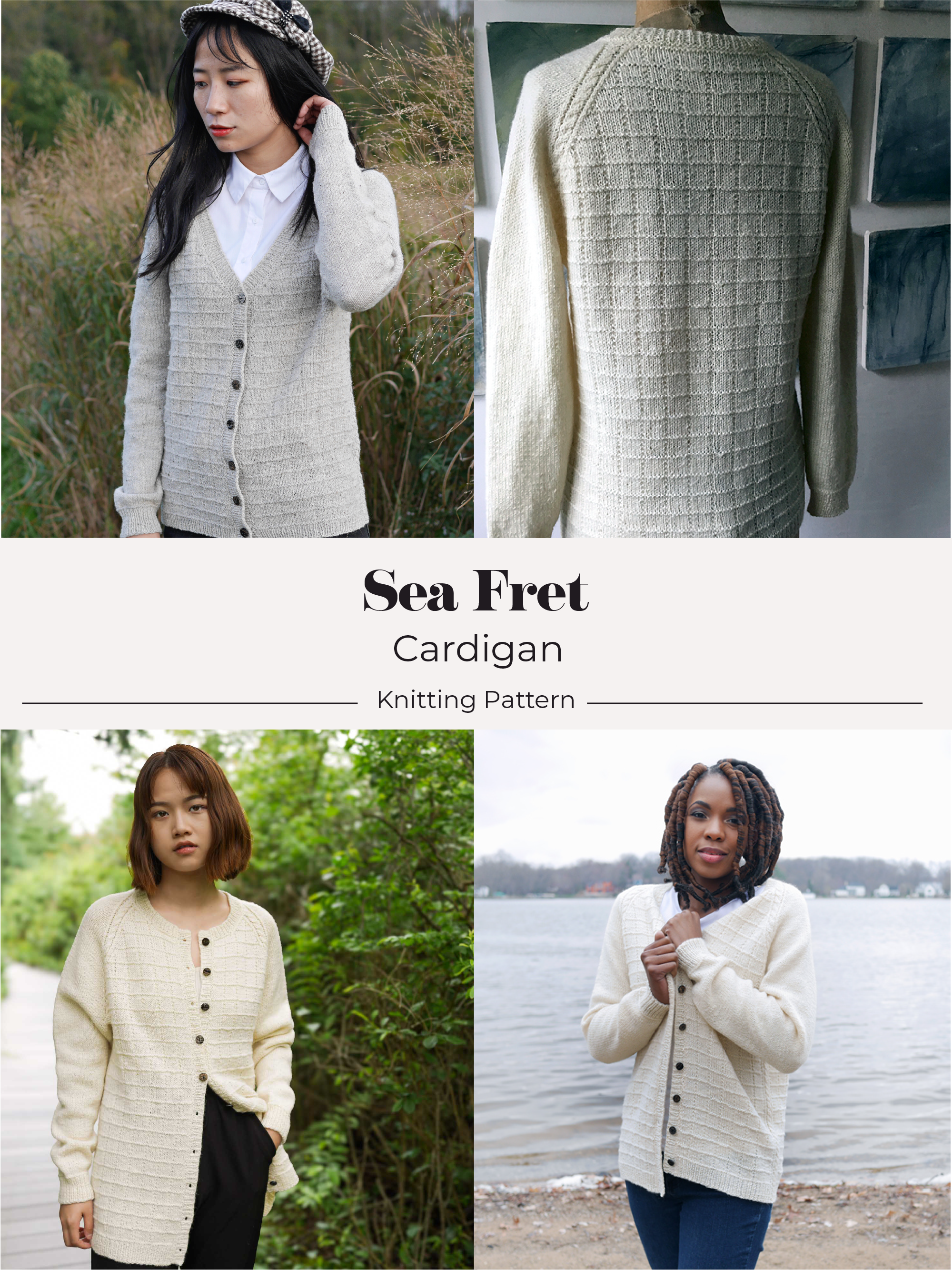 Sea Fret Cardigan <br/><small>knitting pattern</small>