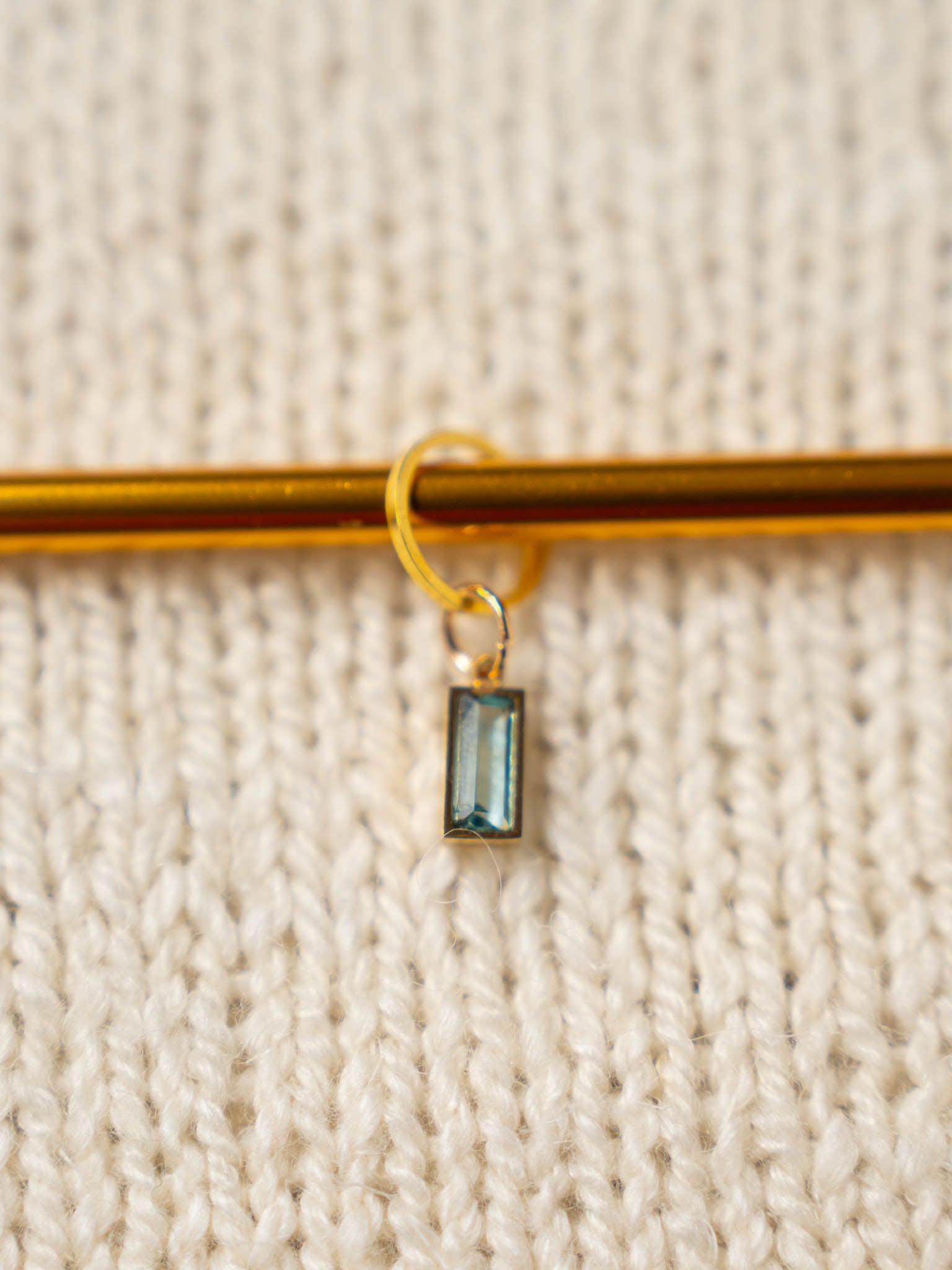 Birthstone Mini Glass Stitch Markers