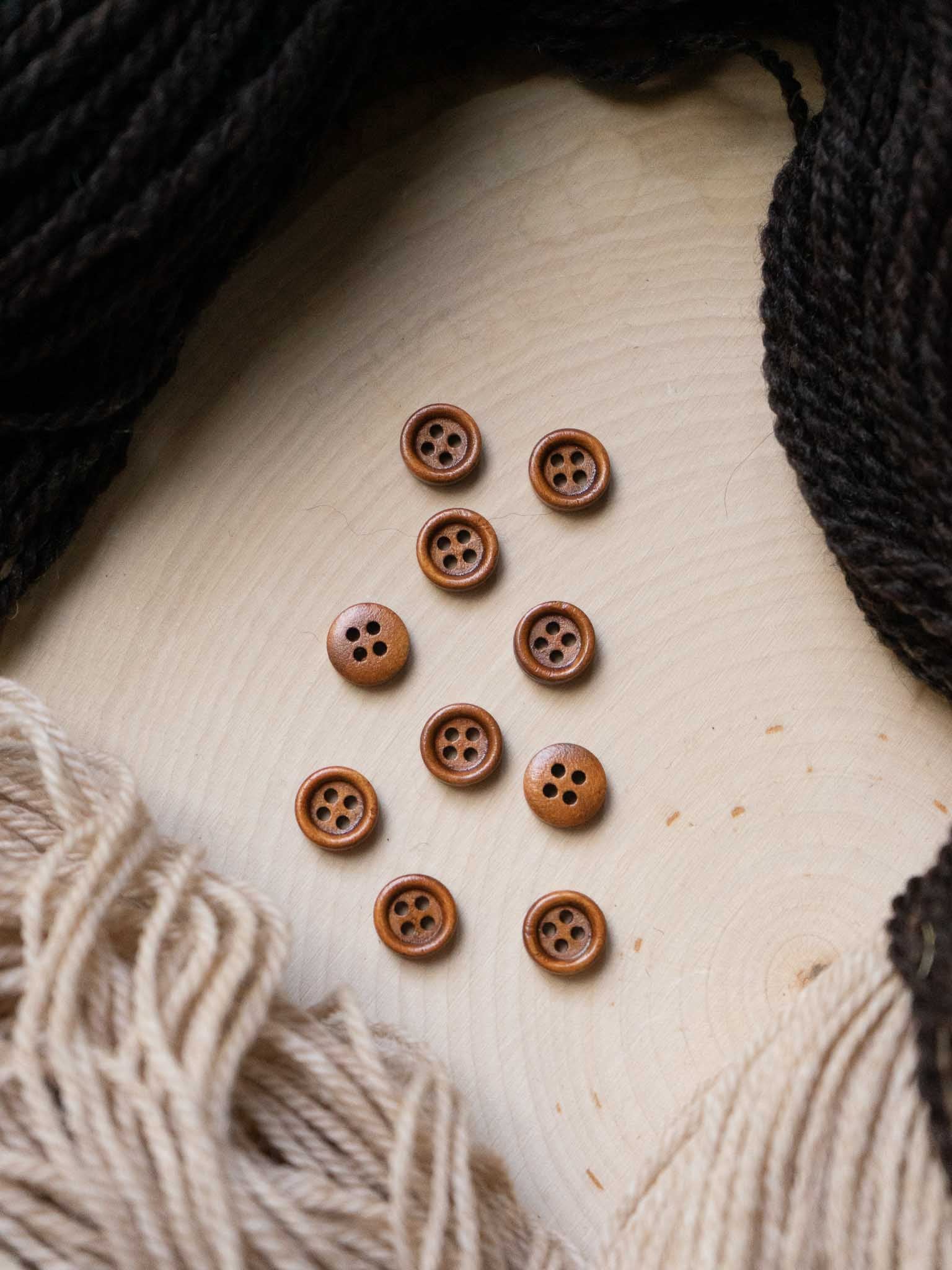 Squirrel <br/><small>Wooden Button</small>