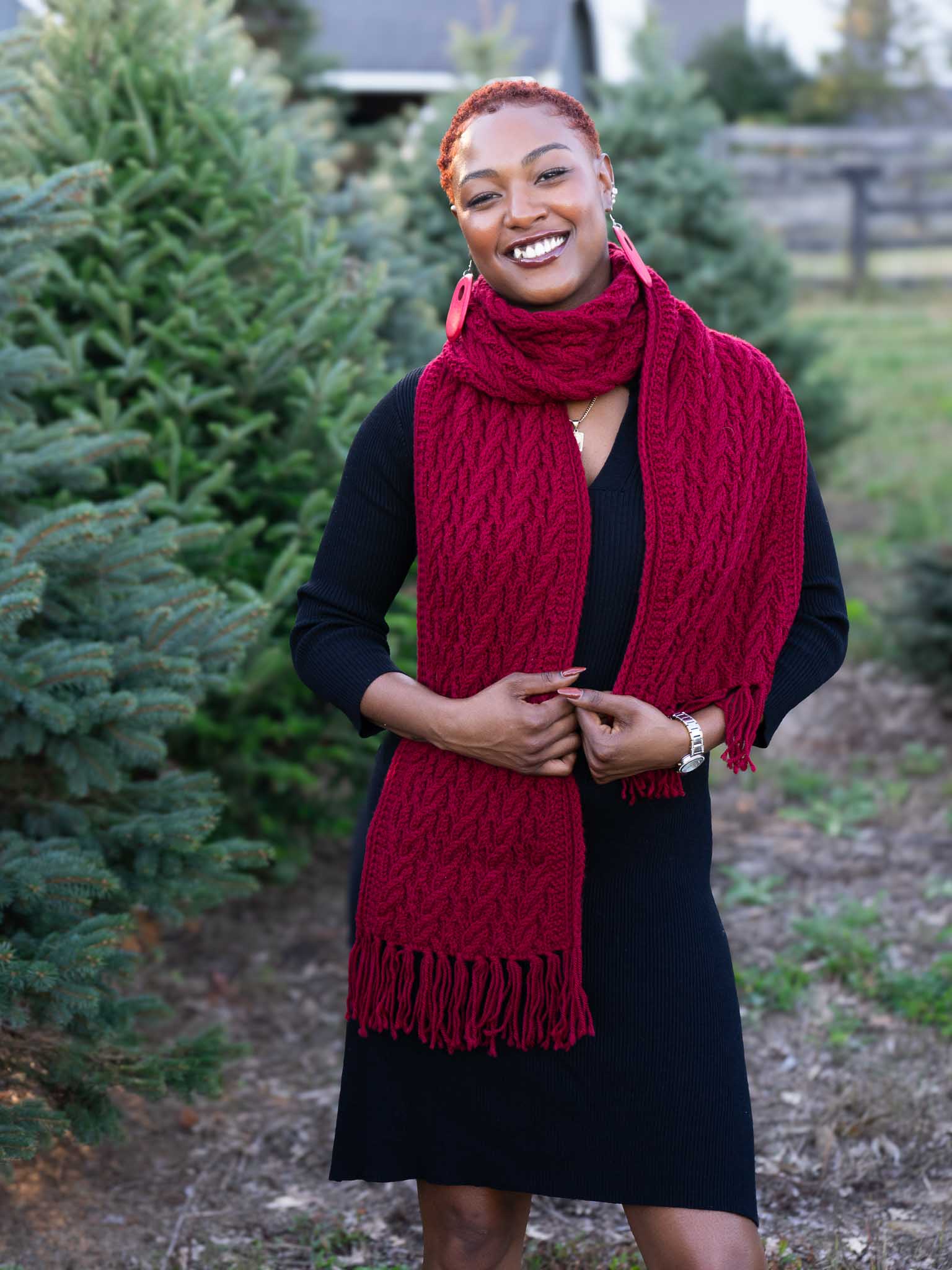 Tailspin Scarf by Thea Colman <br/><small>Featured Festivus Pattern</small>