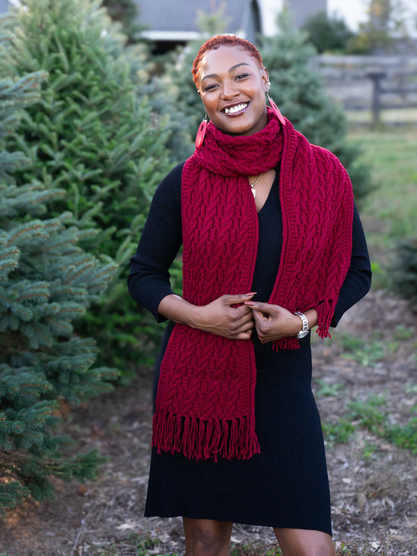 Tailspin Scarf by Thea Colman <br/><small>Featured Festivus Pattern</small>