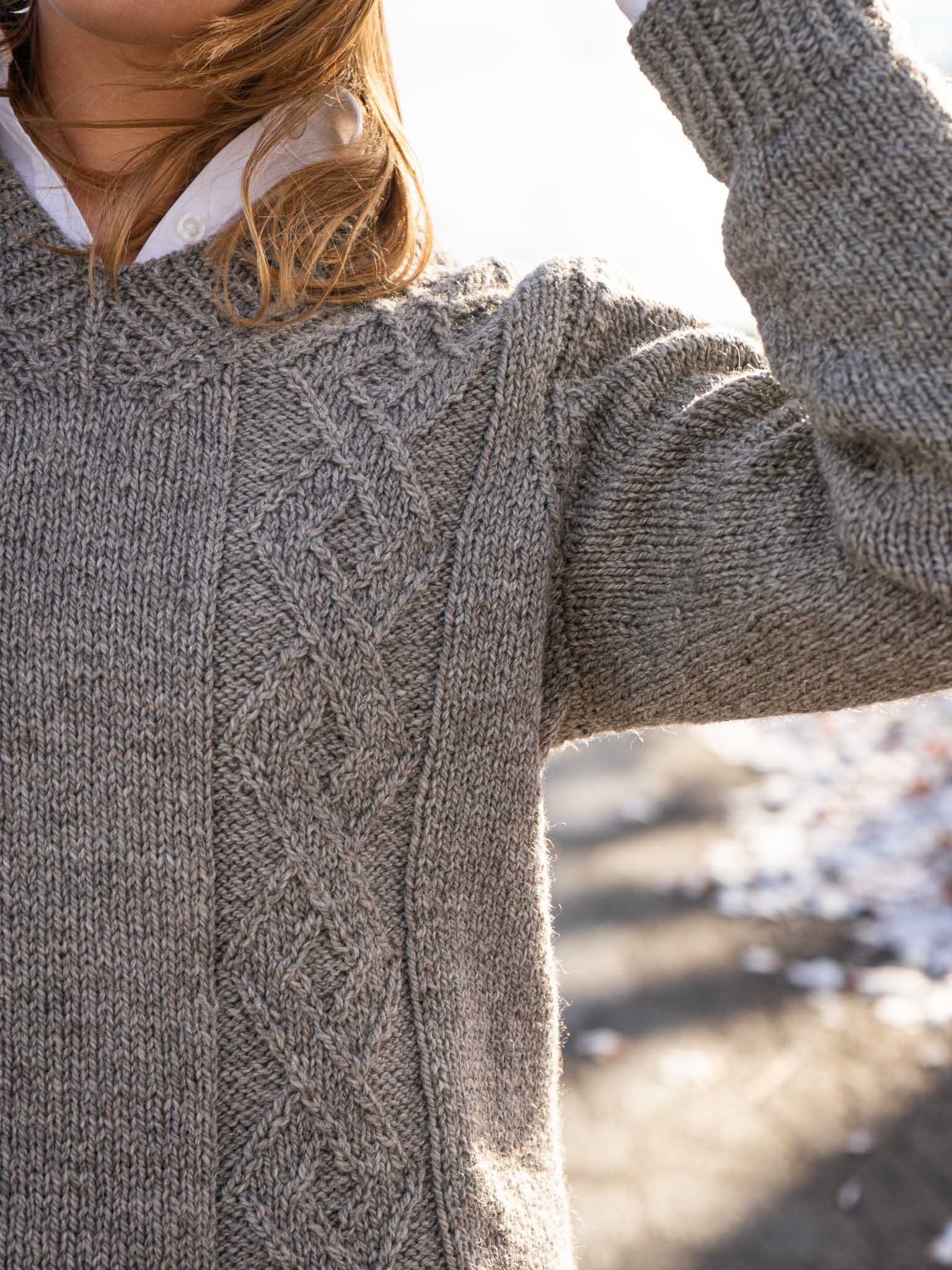 Thrifted <br/><small>sweater knitting pattern</small>