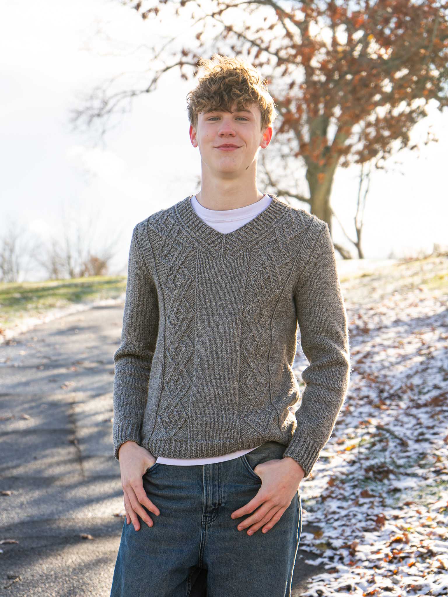 Thrifted <br/><small>sweater knitting pattern</small>