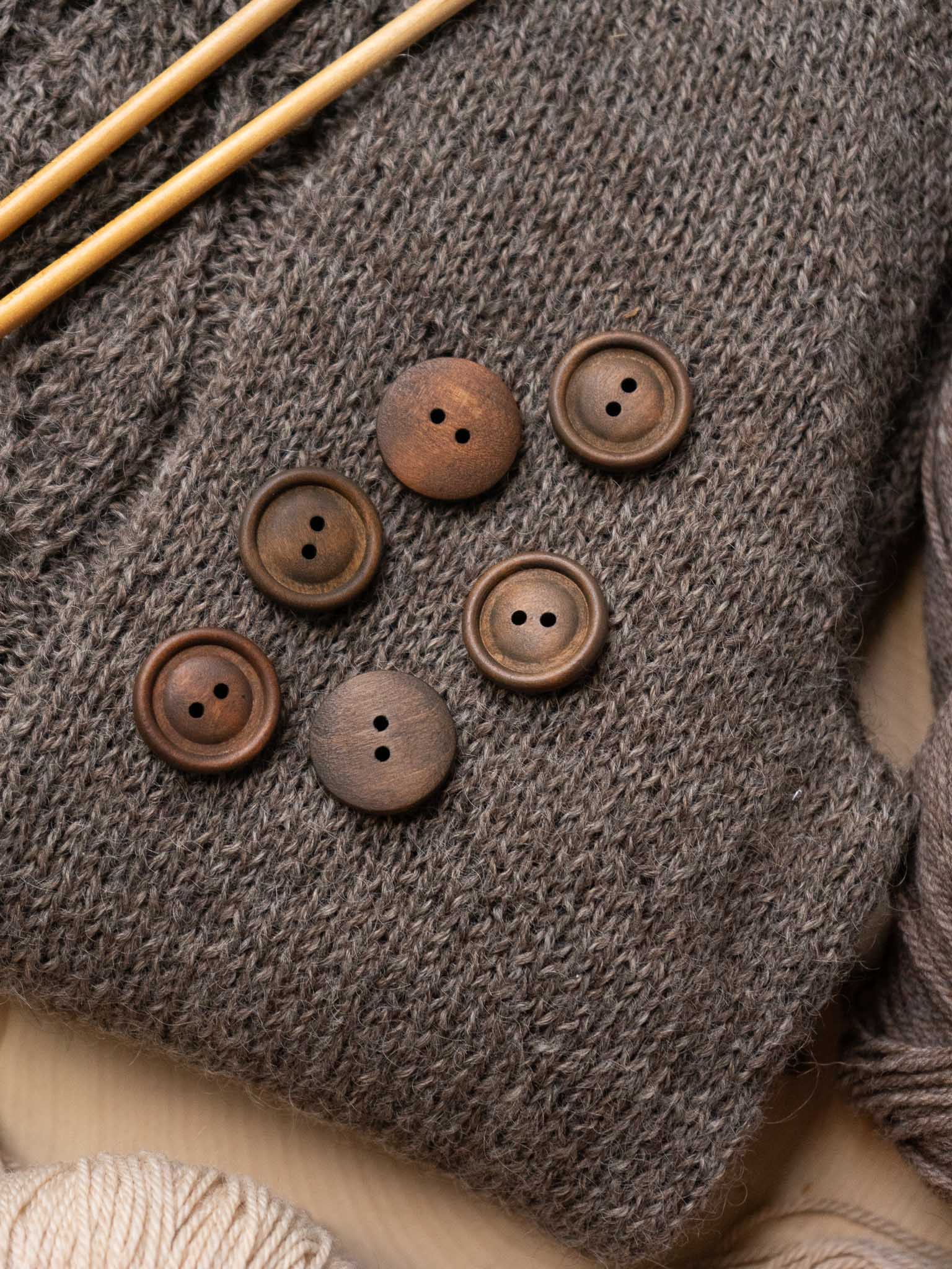 Timber <br/><small>Wooden Button</small>