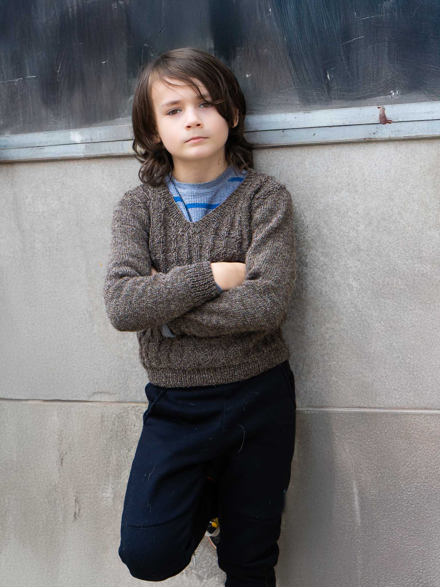 West Side Yard Shorty <br/><small>child/teen knitting pattern</small>