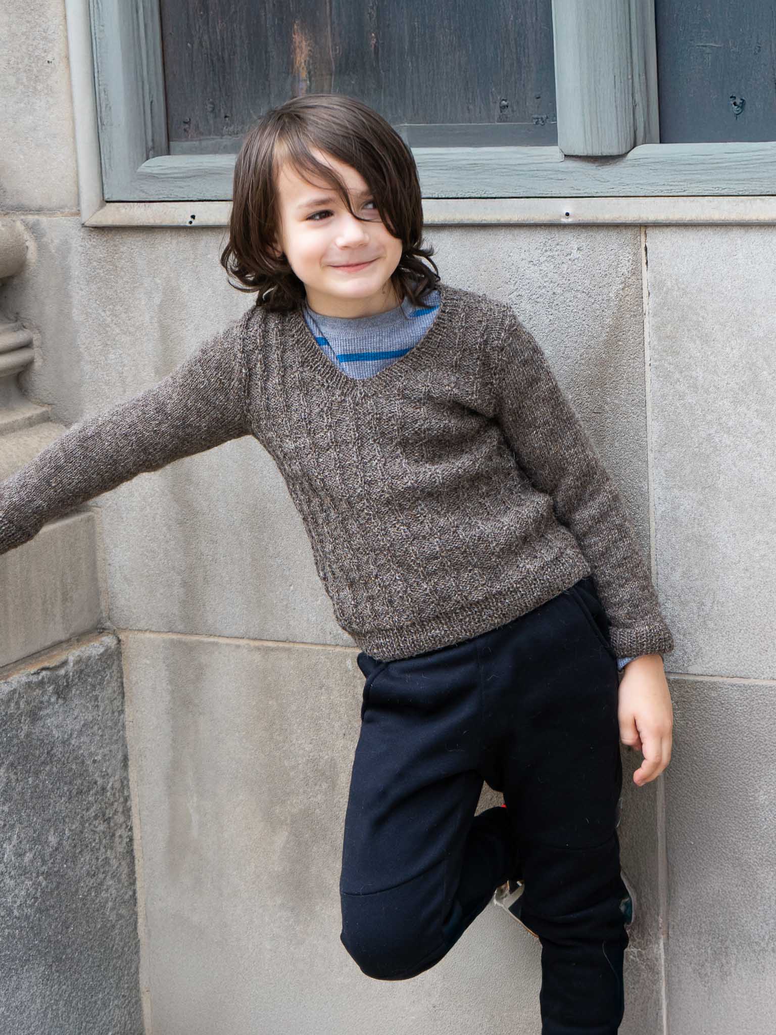 West Side Yard Shorty <br/><small>child/teen knitting pattern</small>