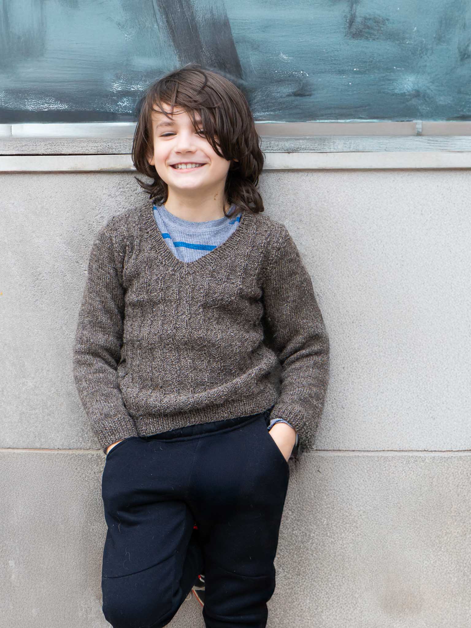 West Side Yard Shorty <br/><small>child/teen knitting pattern</small>