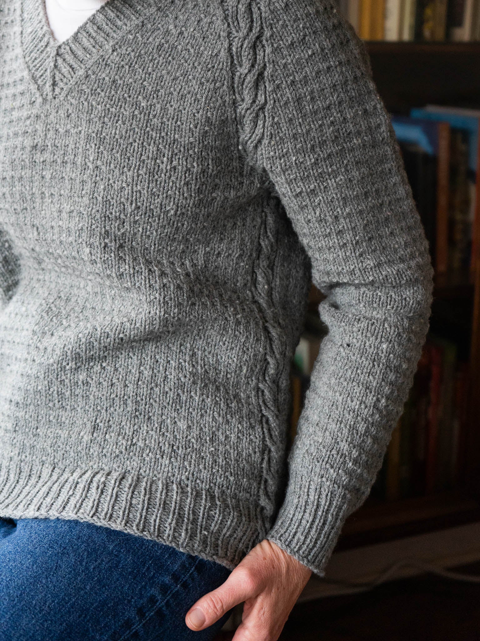 Wintergrain <br/><small>sweater knitting pattern</small>