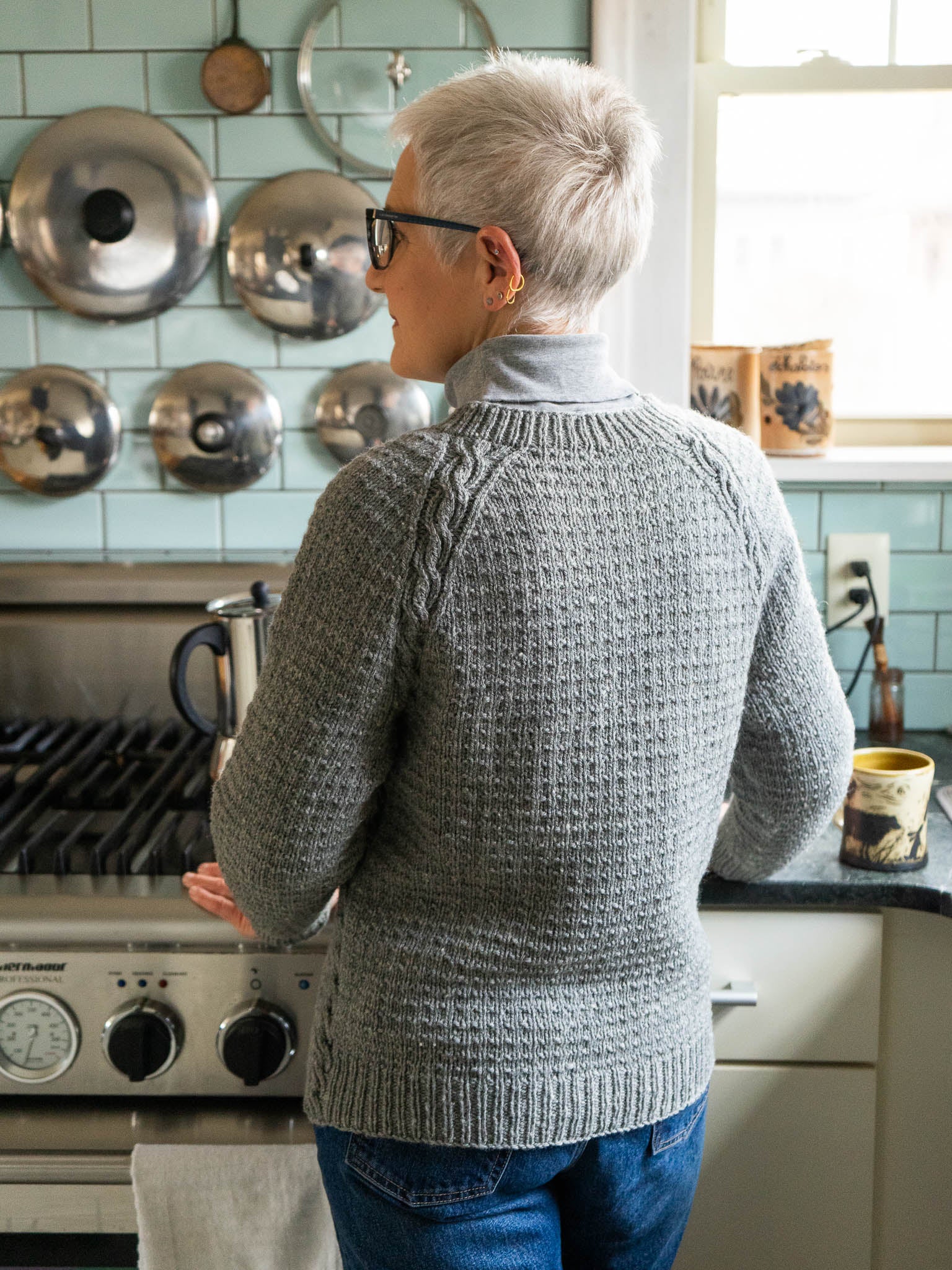 Wintergrain <br/><small>sweater knitting pattern</small>