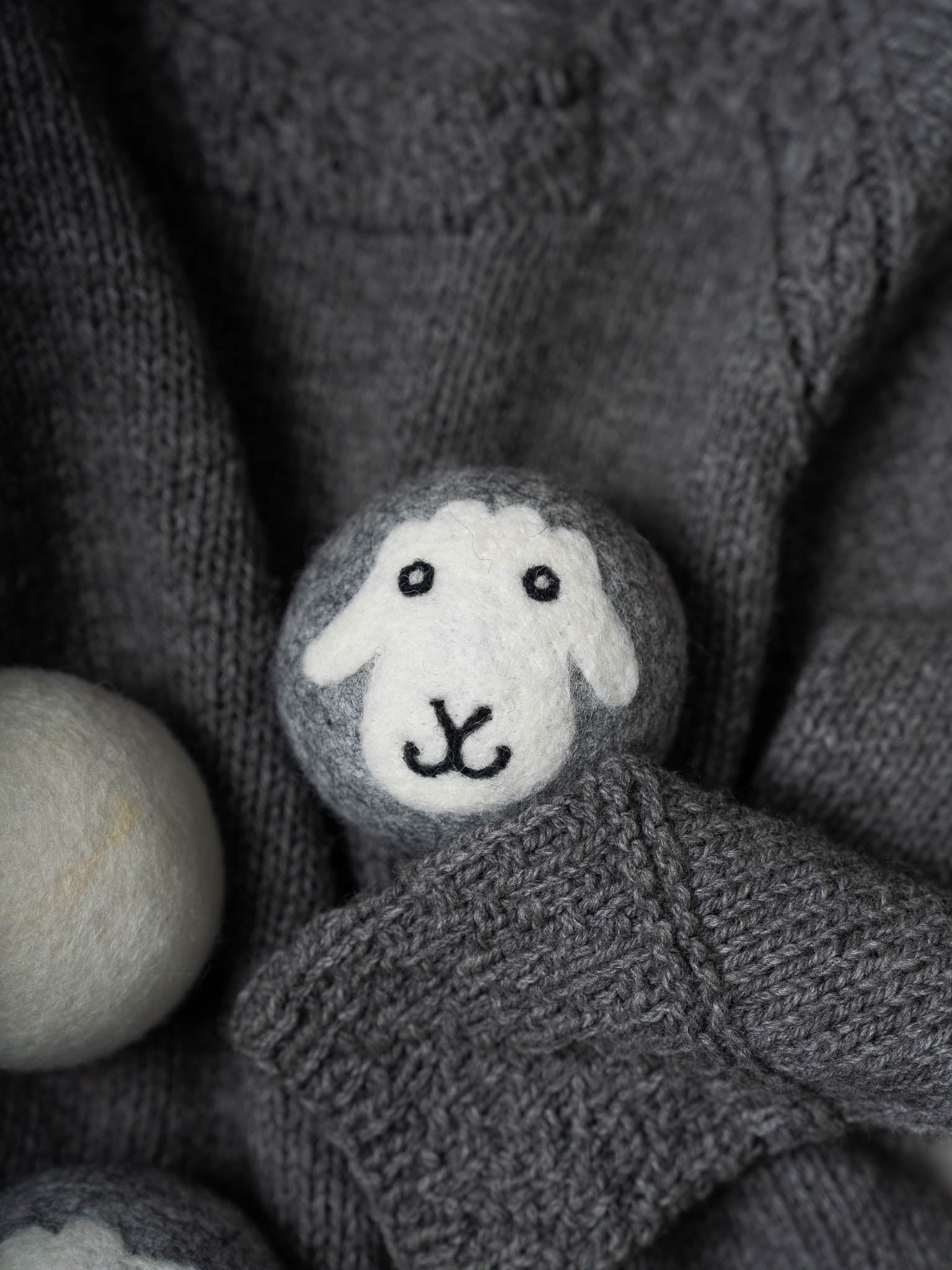 Natural Wool Dryer Balls Set of 4 with Mesh Laundry Bag