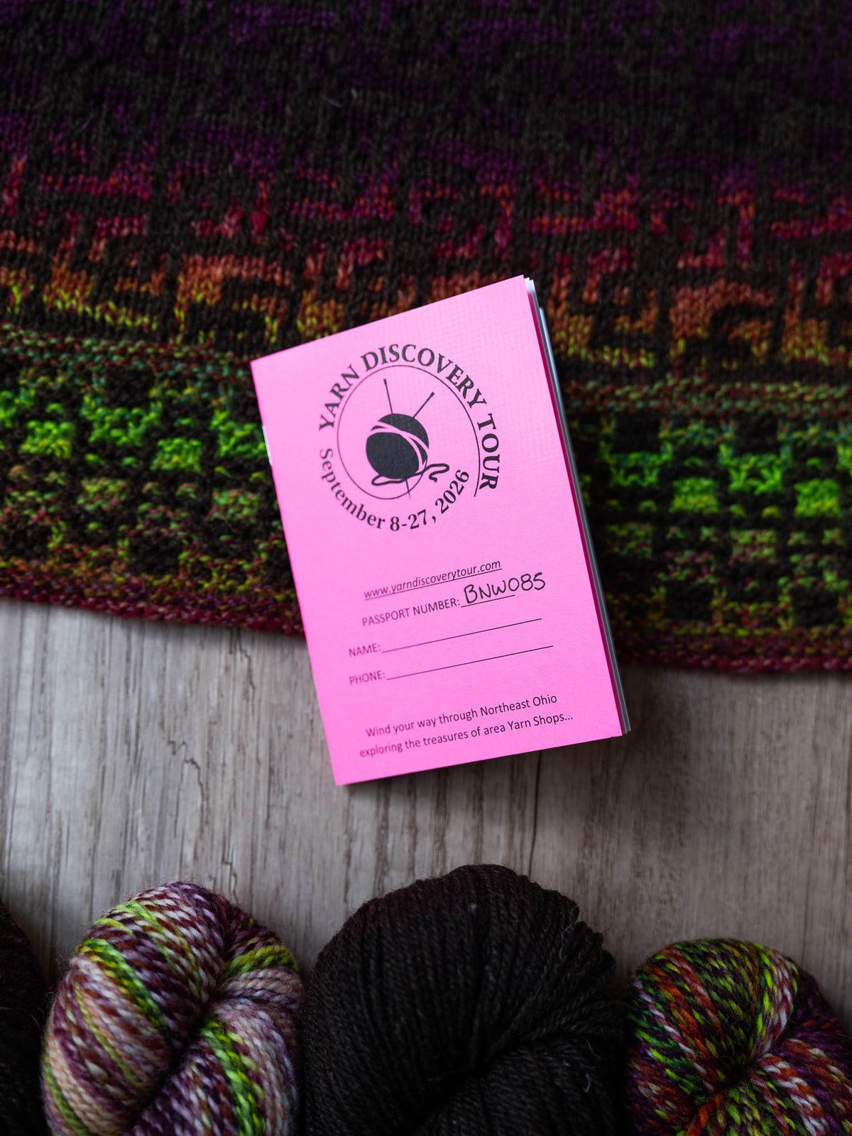Yarn Discovery Tour Passport 2026