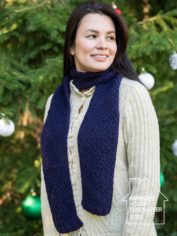 Henshaw Scarf By Annie Lupton, Boho Chic Fiber Co