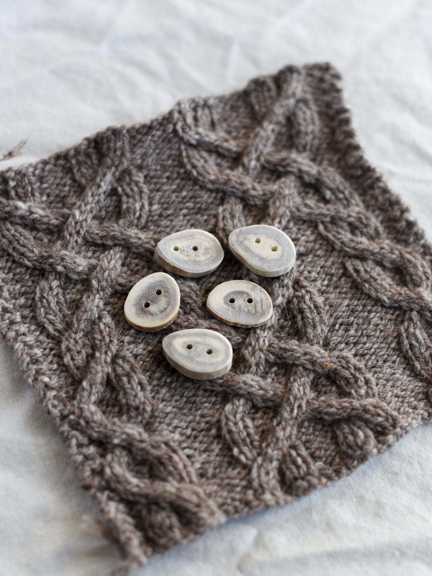 Buck Antler Buttons