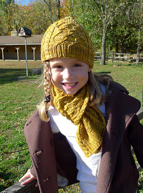 Biergarten Hat and Scarf