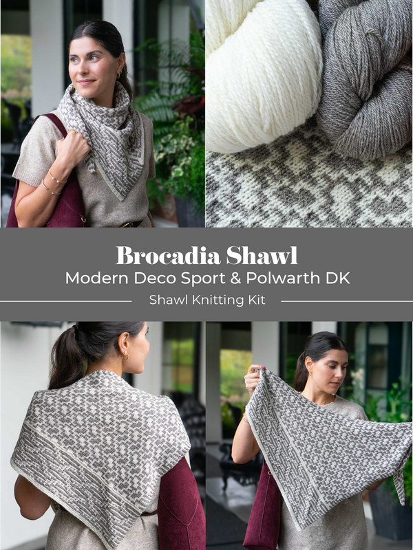 Brocadia Shawl Kit