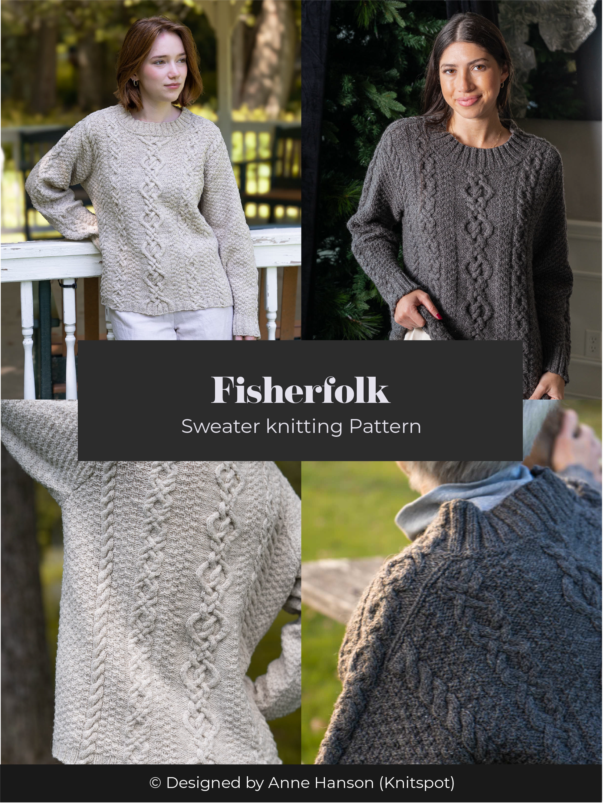 Fisherfolk <br/><small>sweater knitting pattern</small>