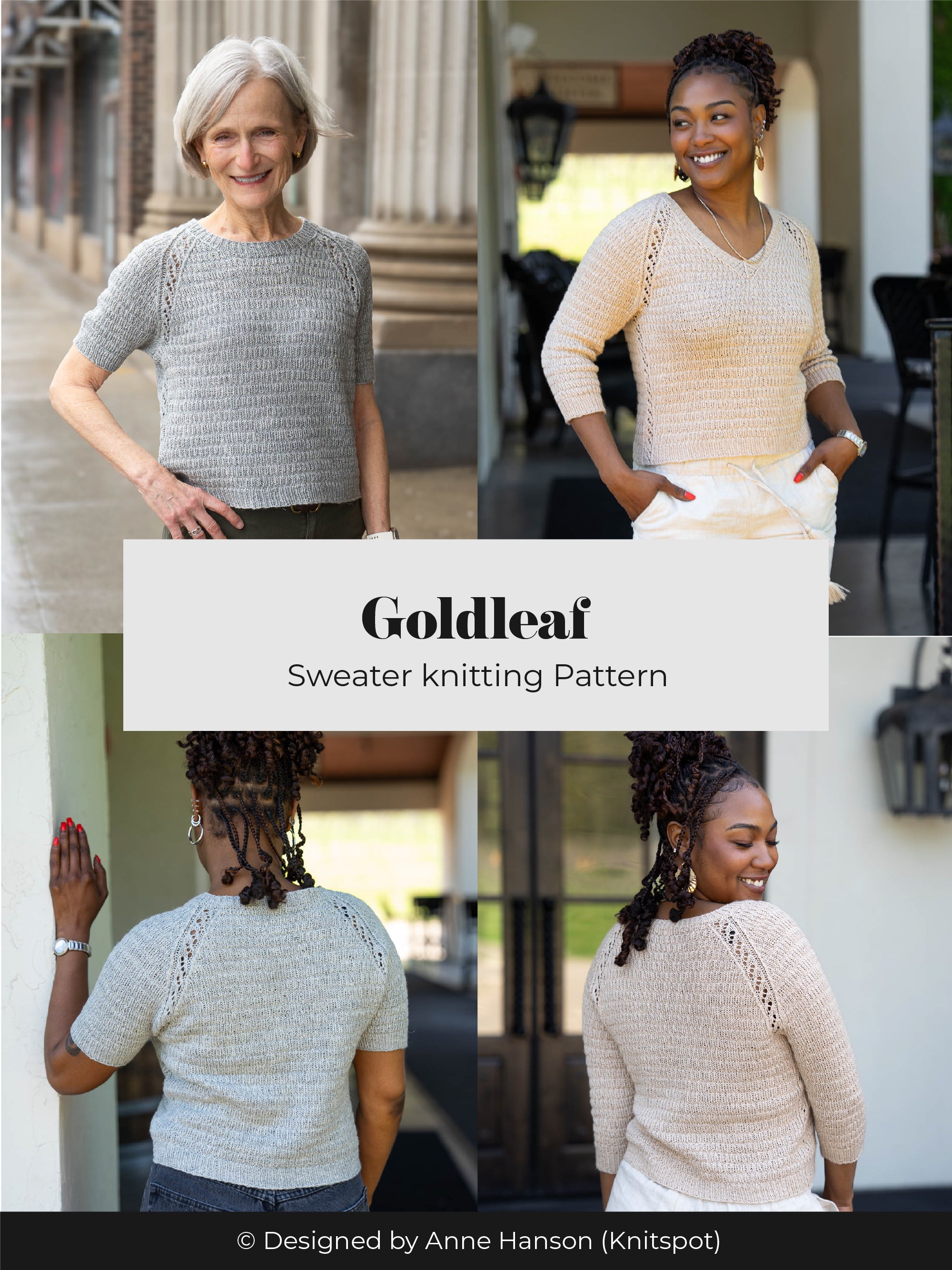 Goldleaf <br/><small>sweater knitting pattern</small>