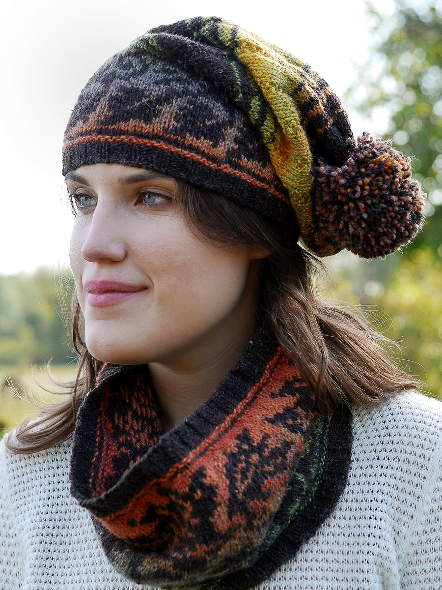Lacinato Cap and Headband <br/><small>knitting pattern</small>
