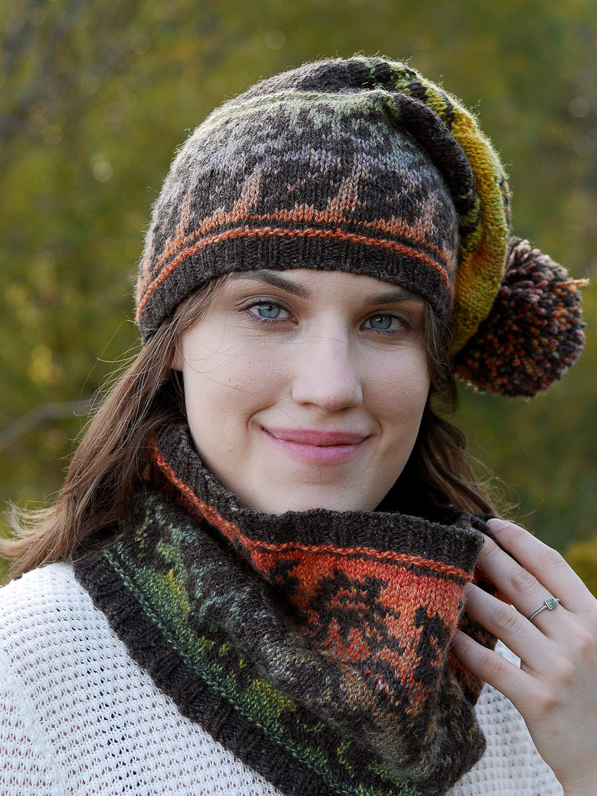 Lacinato Cap and Headband <br/><small>knitting pattern</small>