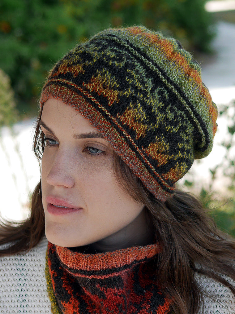 Lacinato Cap and Headband <br/><small>knitting pattern</small>