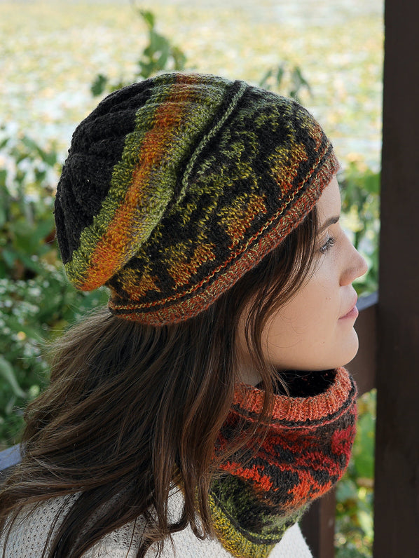 Lacinato Cap and Headband <br/><small>knitting pattern</small>