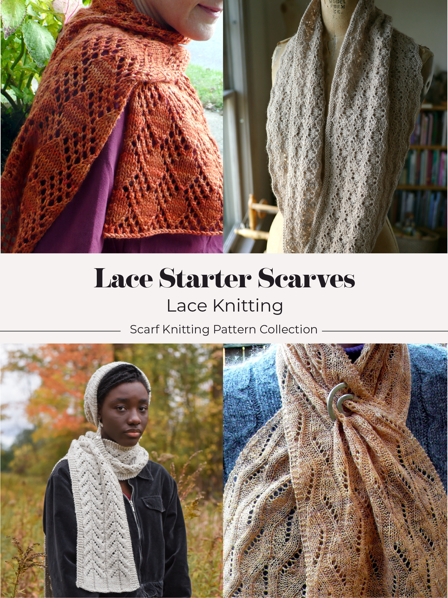 Lace Starter Scarves eBook <br/><small>Knitting Pattern Collection</small>