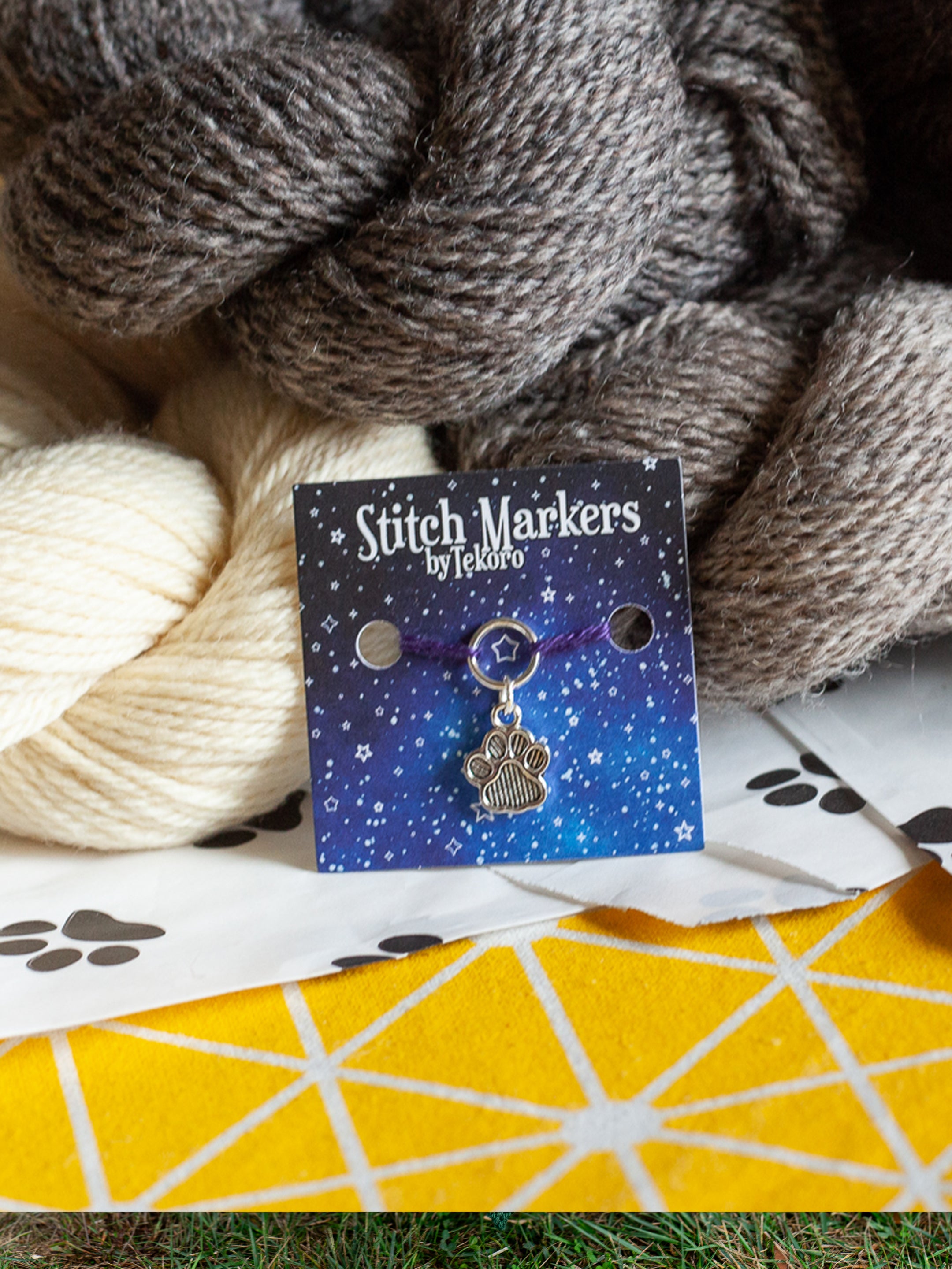 Puppy Paw Stitch Marker