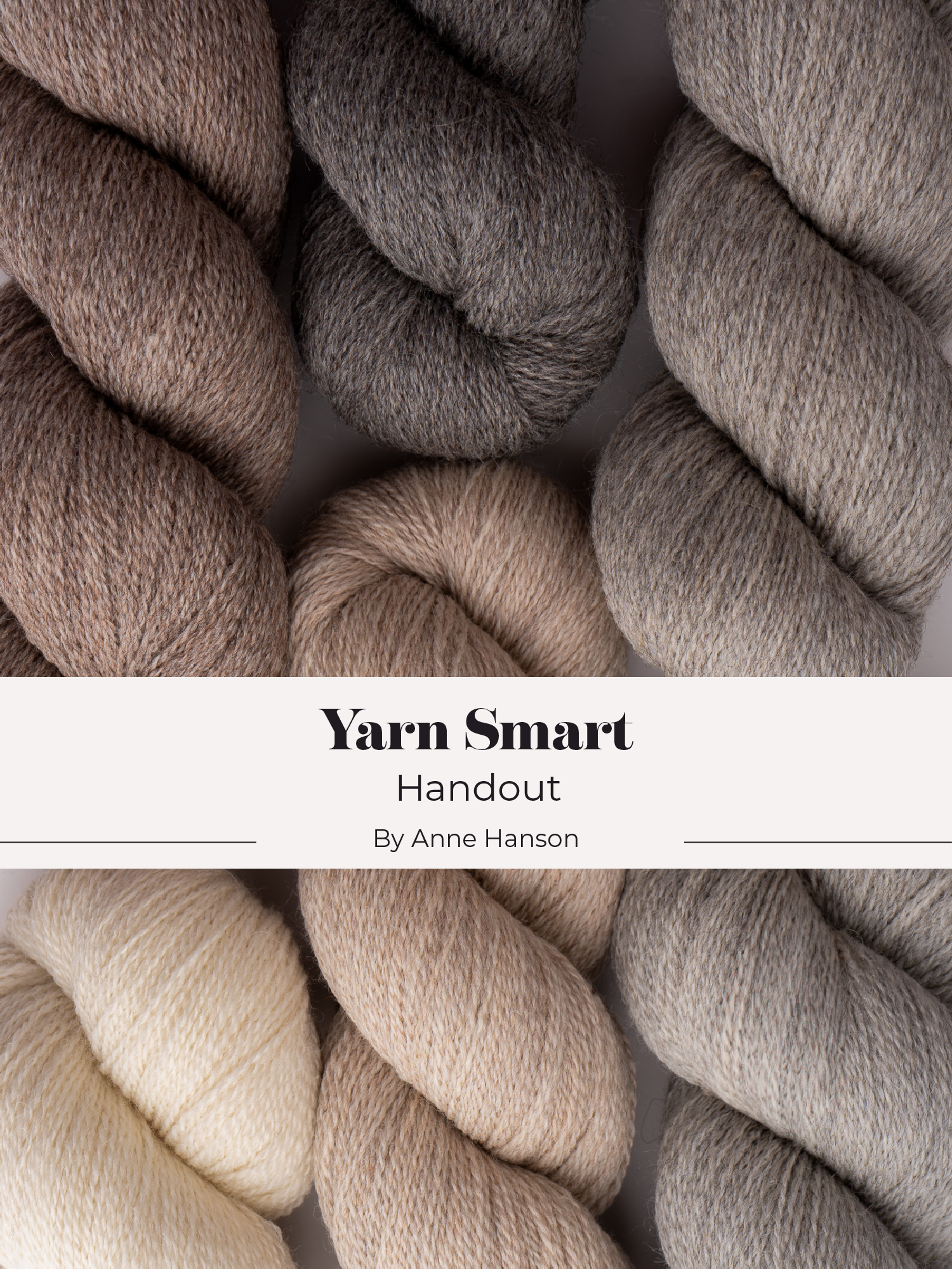 Yarn Smart: Handout FREEBIE