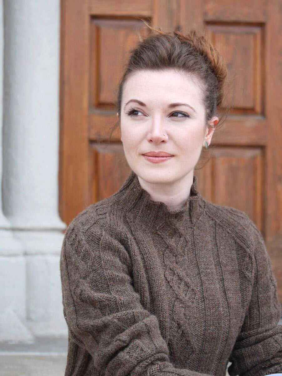 Cam Cable Pullover <br/><small>knitting pattern</small>