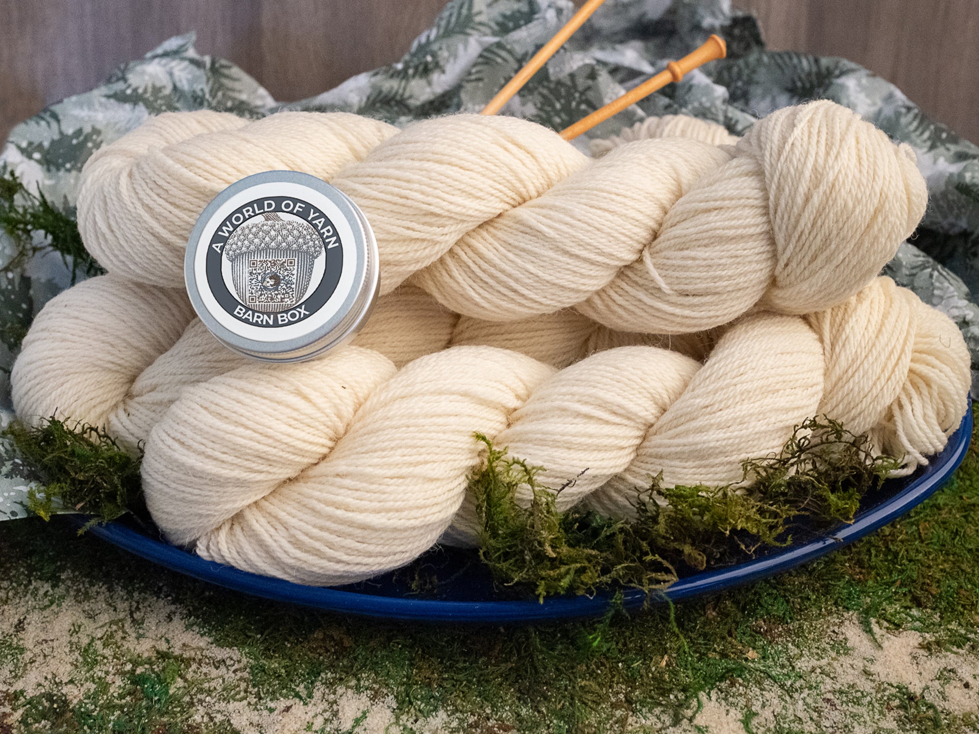 Worsted Wool All-Natural Bulk Yarn