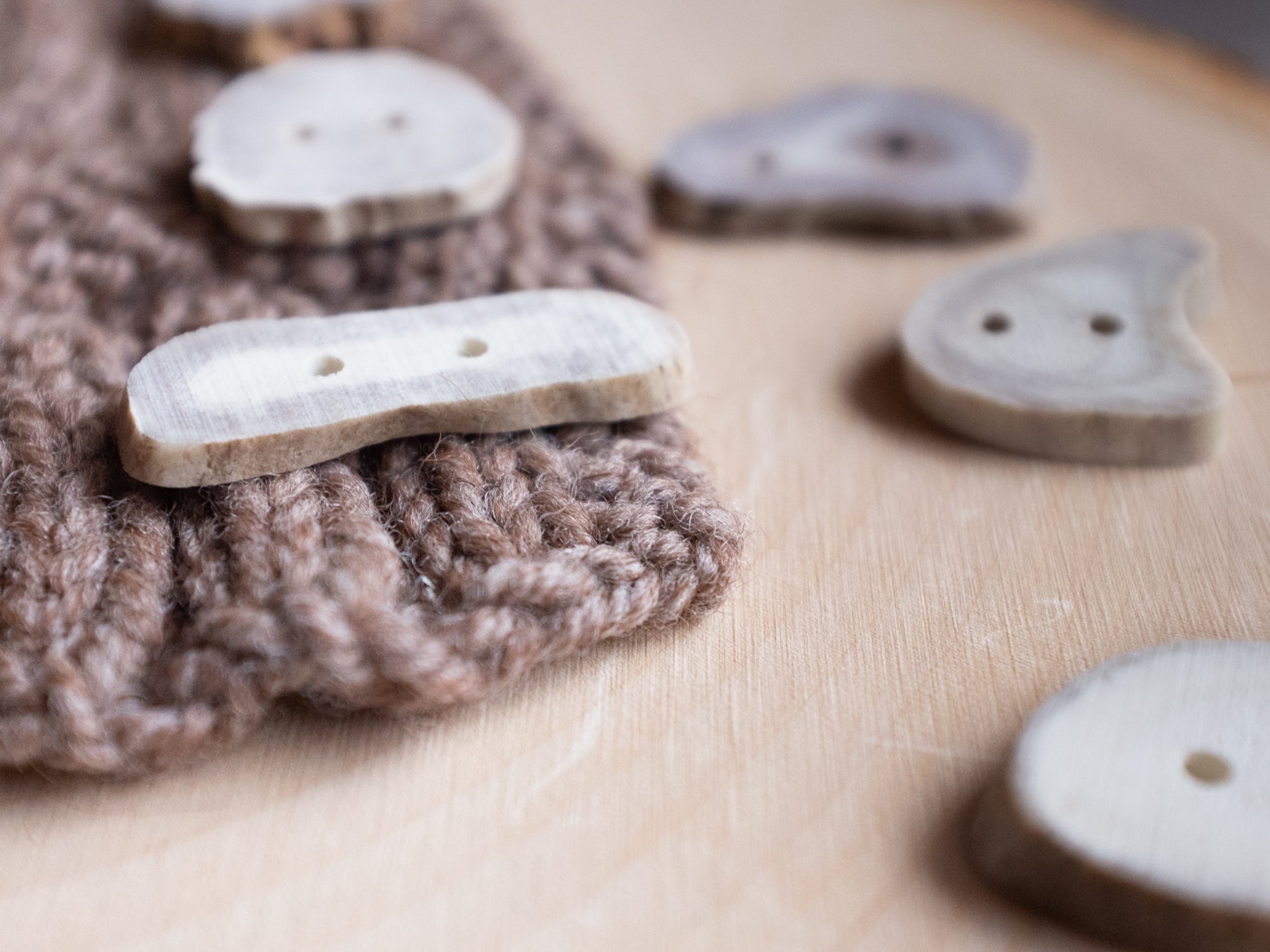 Buck Antler Buttons