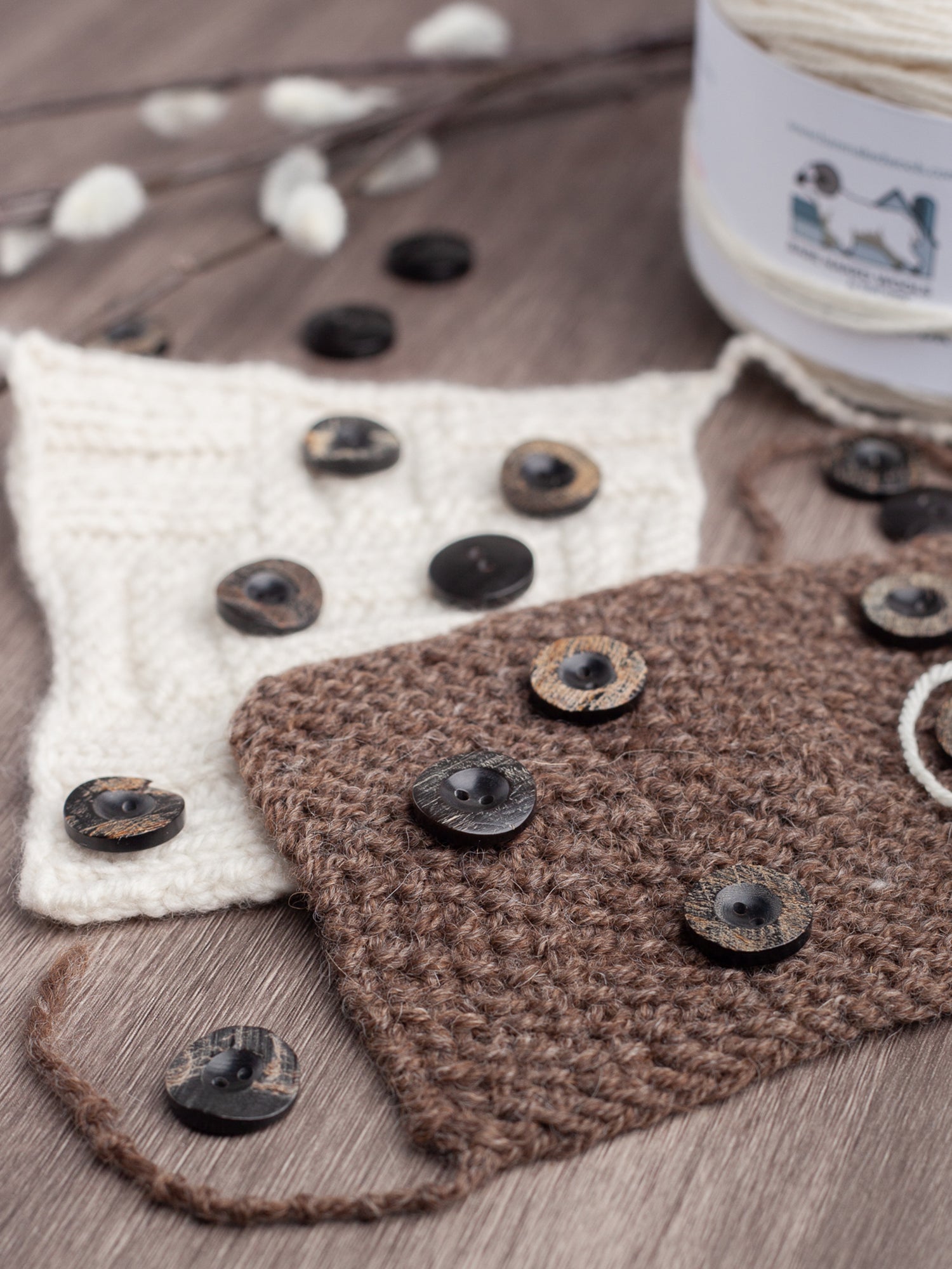 Handmade Artisan Wooden Buttons – Barrett Wool Co.