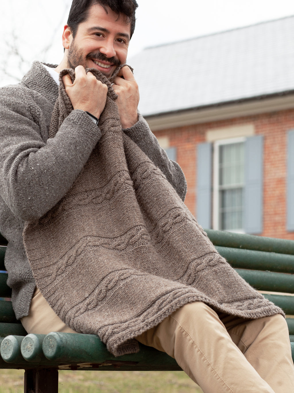 Caravan Blanket knitting pattern