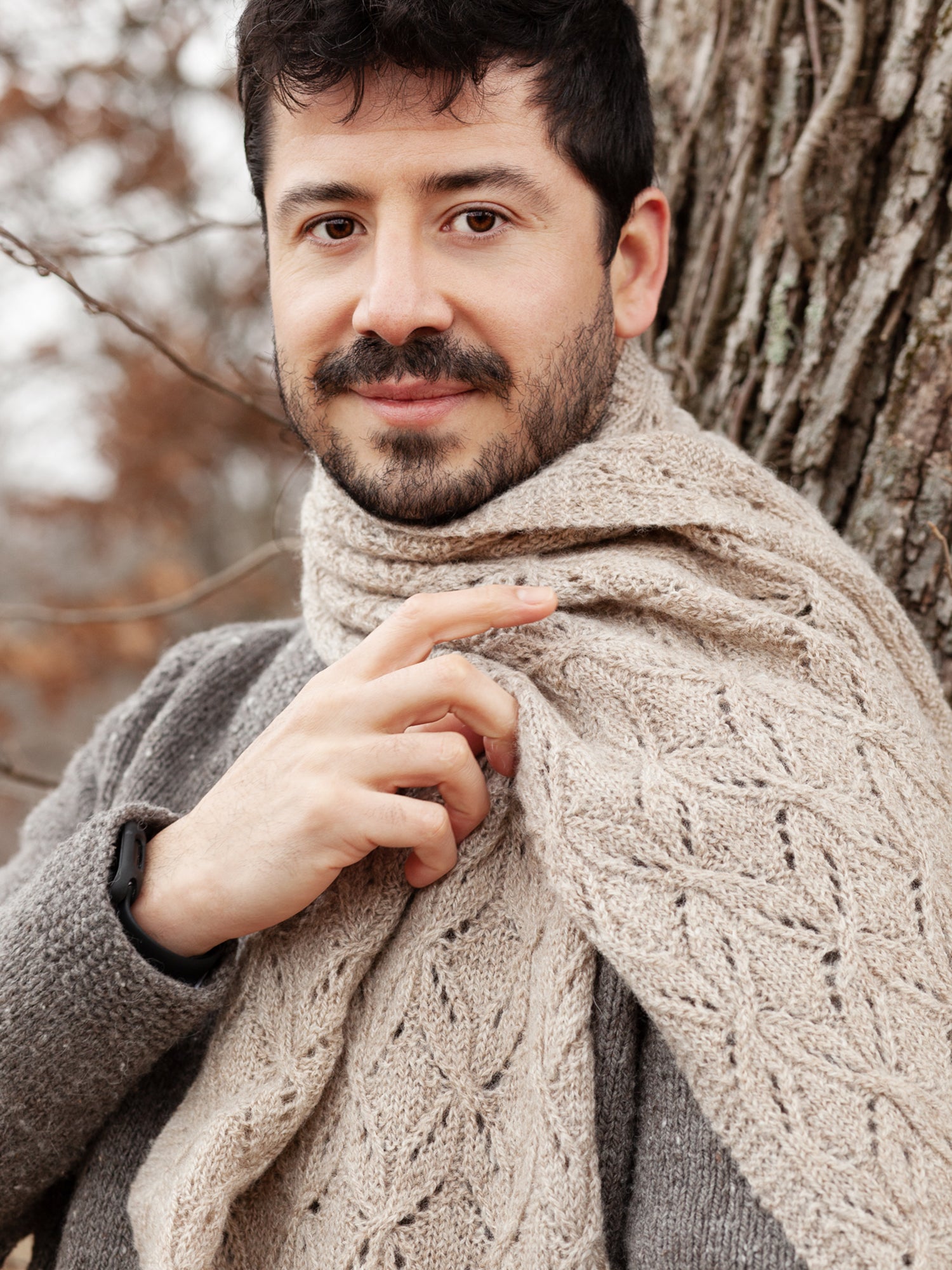 Spring Frost Scarf, Wrap, or Blanket <br/><small>knitting pattern</small>
