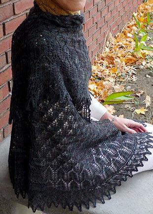 Irtfa'a Faroese Lace Shawl <br/><small>knitting pattern</small>